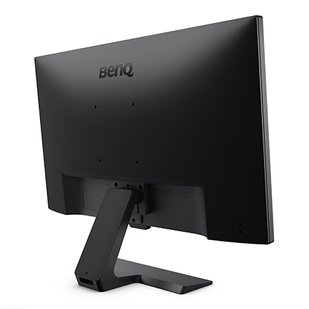 bl2483 with invisible cable management system hides all wires inside the monitor stand for cleanest look
