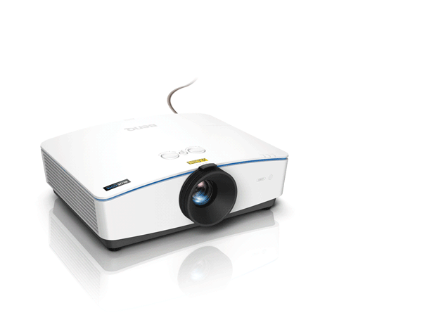 BenQ LU710 WUXGA BlueCore Laser Conference Room Projector powers up instantly, reducing waiting time and power consumption.