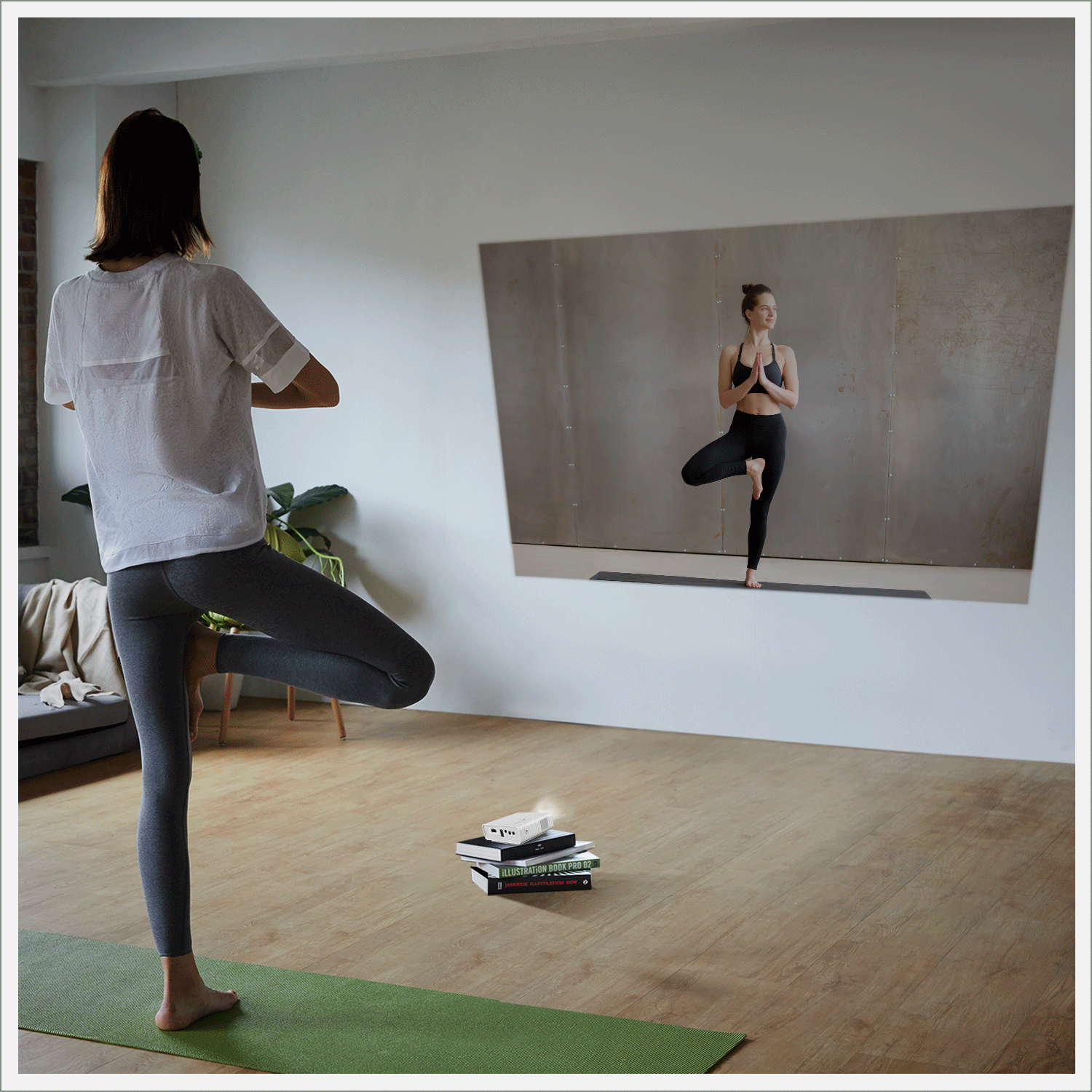 自動垂直梯形修正