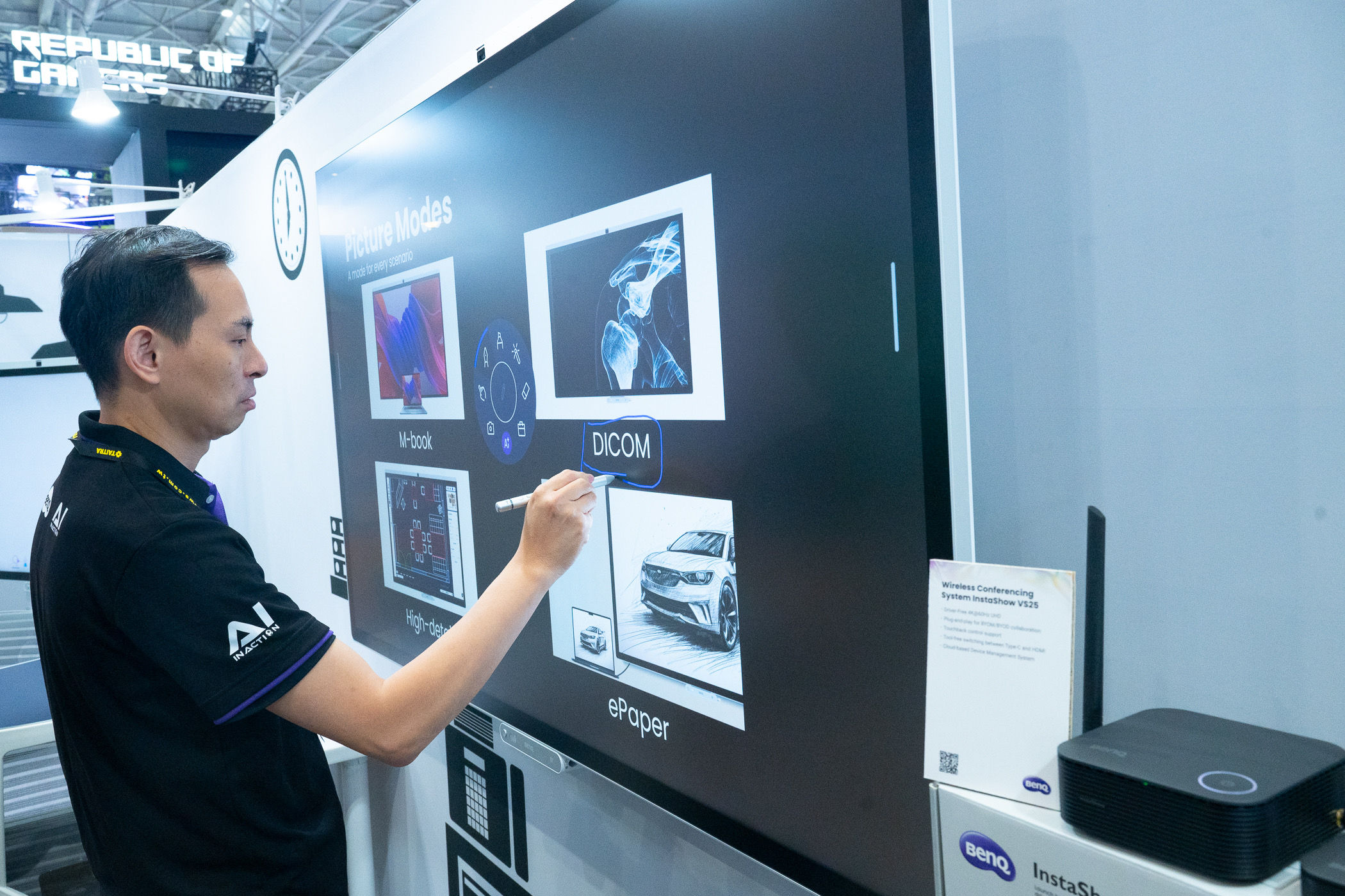 BenQ 布局全球 AI 市場 強攻智慧生活、智慧教育、智慧商務  首創高爾夫 AI 教練，驚豔 Computex