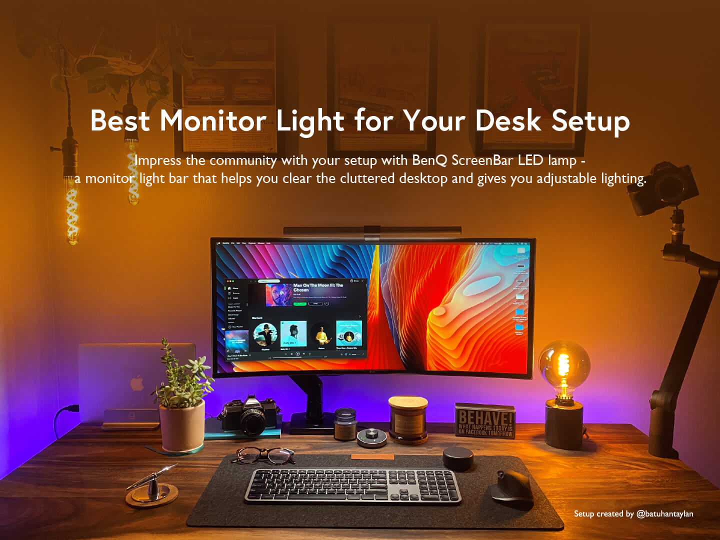 Review: BenQ ScreenBar Plus Ups Your Desktop Lighting Game