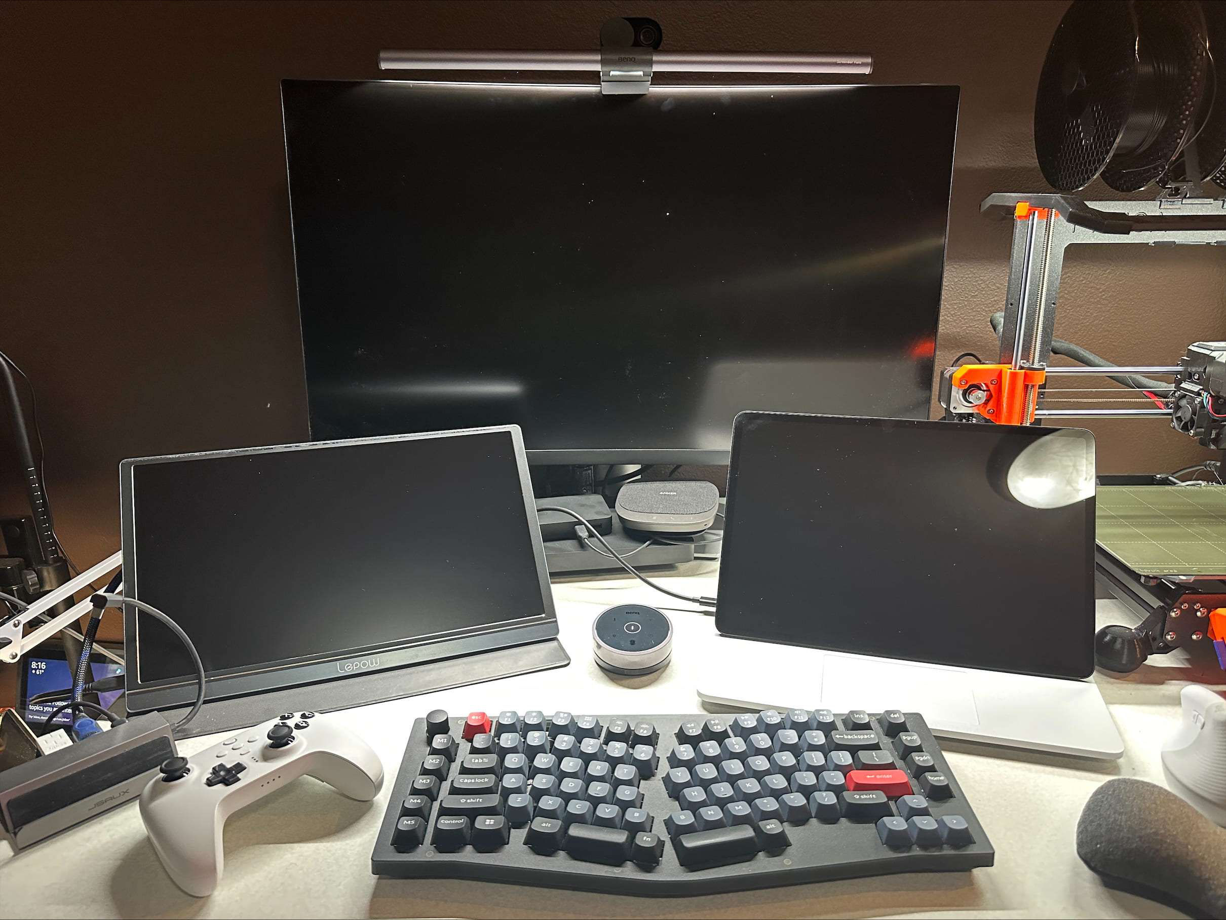 BenQ Screenbar Review - The Desk Light You Didn't Know You Wanted! (Regular  and Halo) 