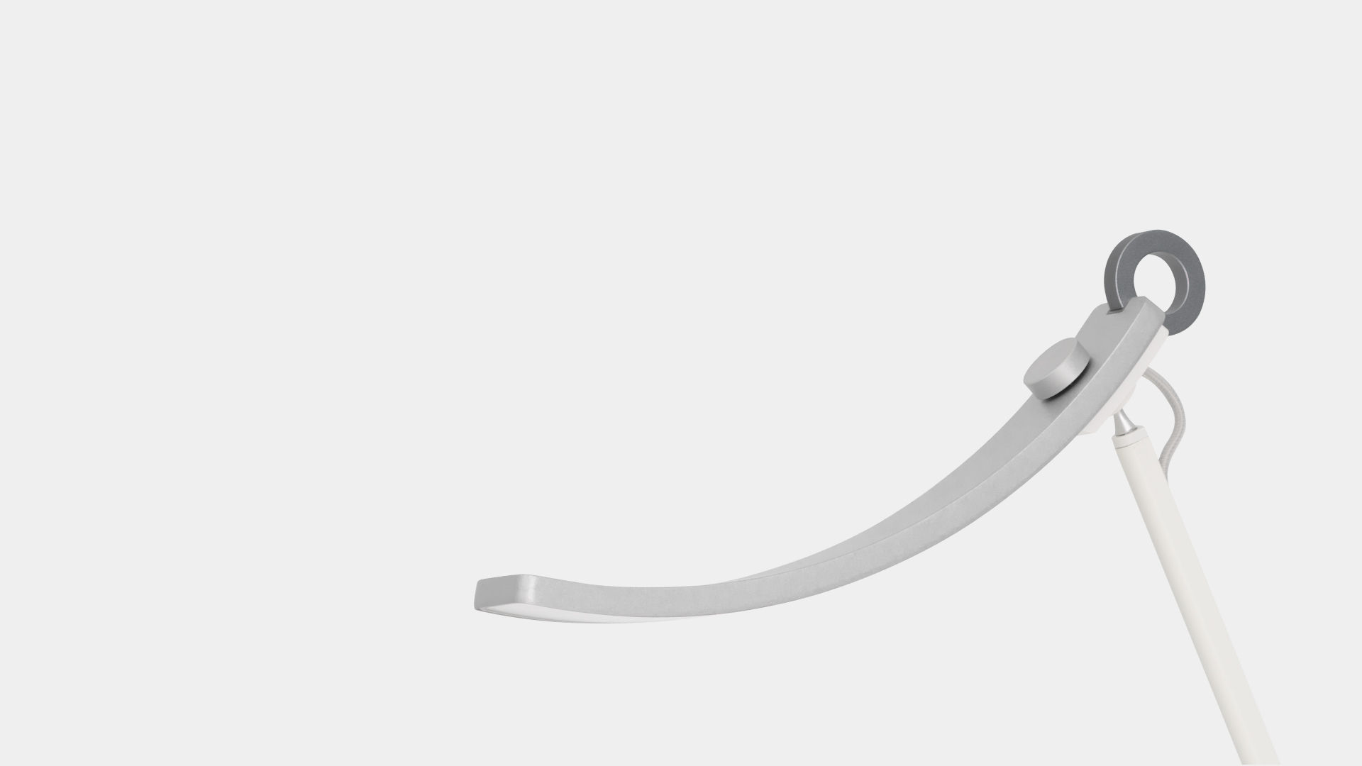 The smiling intelligent desk lamp