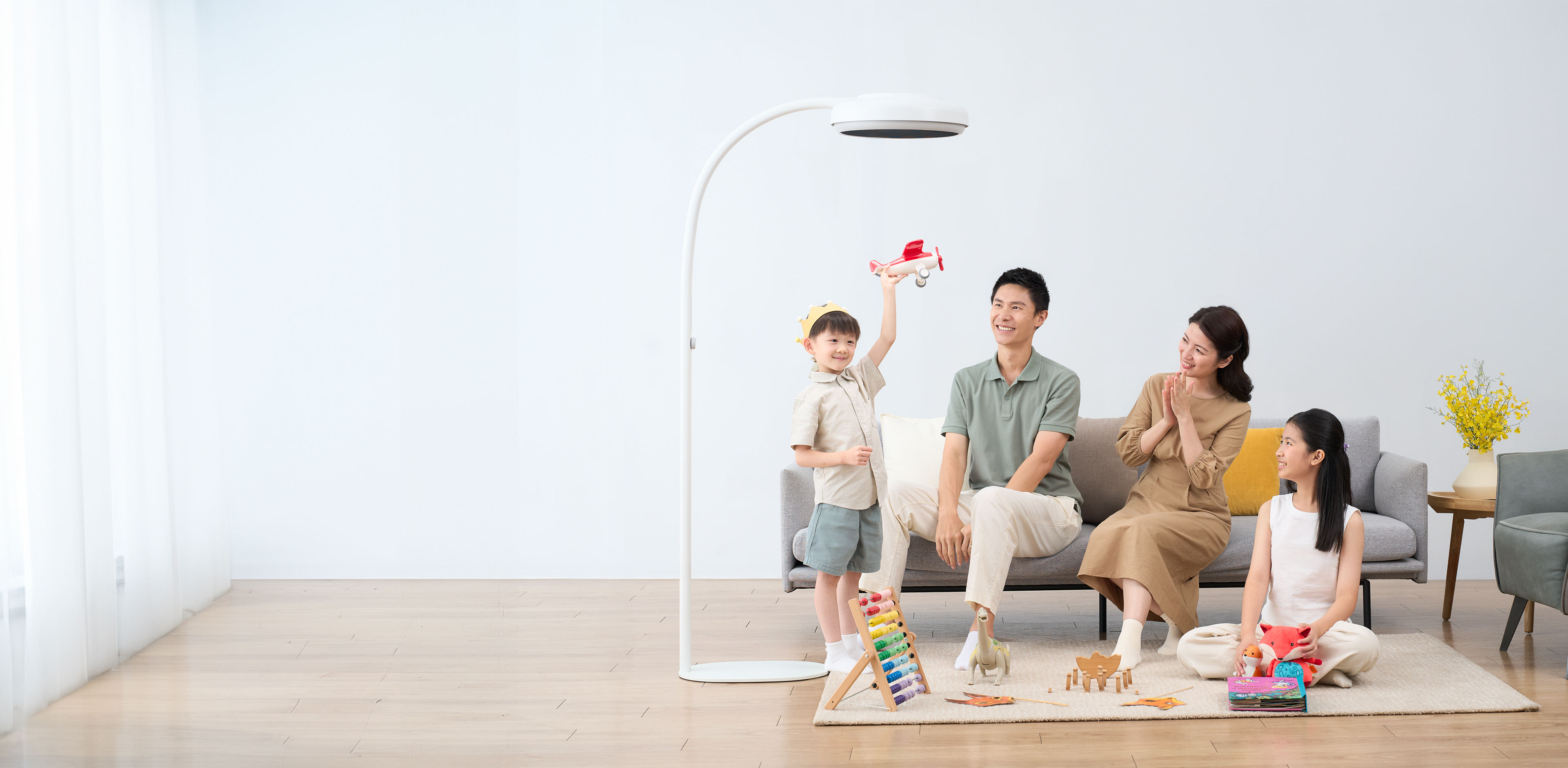 MindDuo Max SE 家的風景，有一道孩子專屬光