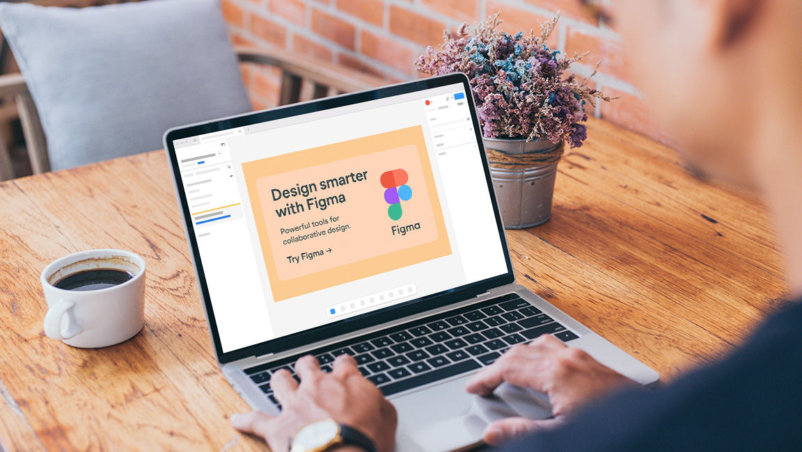 Figma is a cloud-based design app that allows teams to collaborate in real-time