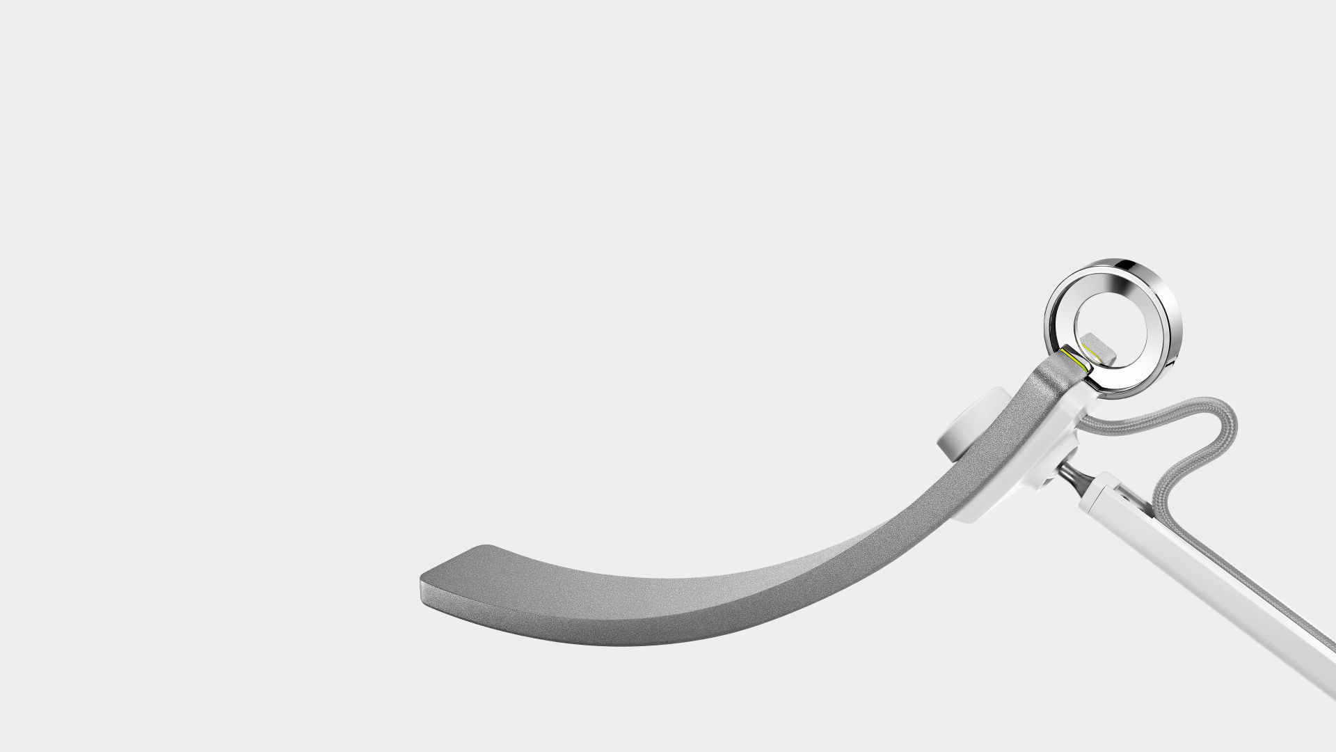 The smiling intelligent desk lamp