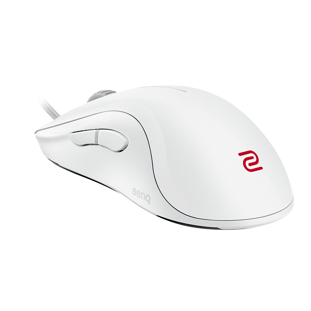 ZOWIE ZA13B WHITE パラコード化 ソール張り替えずみ - PC周辺機器