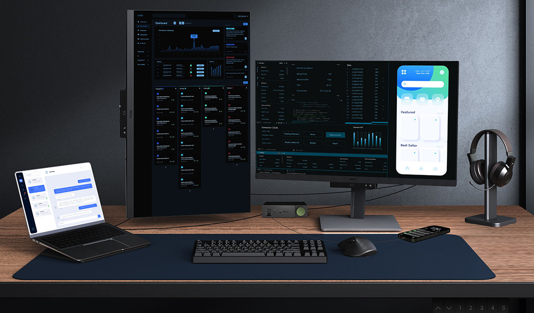 Setting up multiple monitors efficiently is essential for a smooth workflow and maintaining a clean, clutter-free workspace. Daisy chaining can help accomplish this seamlessly.