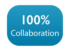 100% collaboration