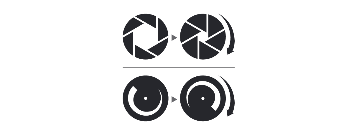 The explanation of Dynamic Irises that vay across a wide range of designs