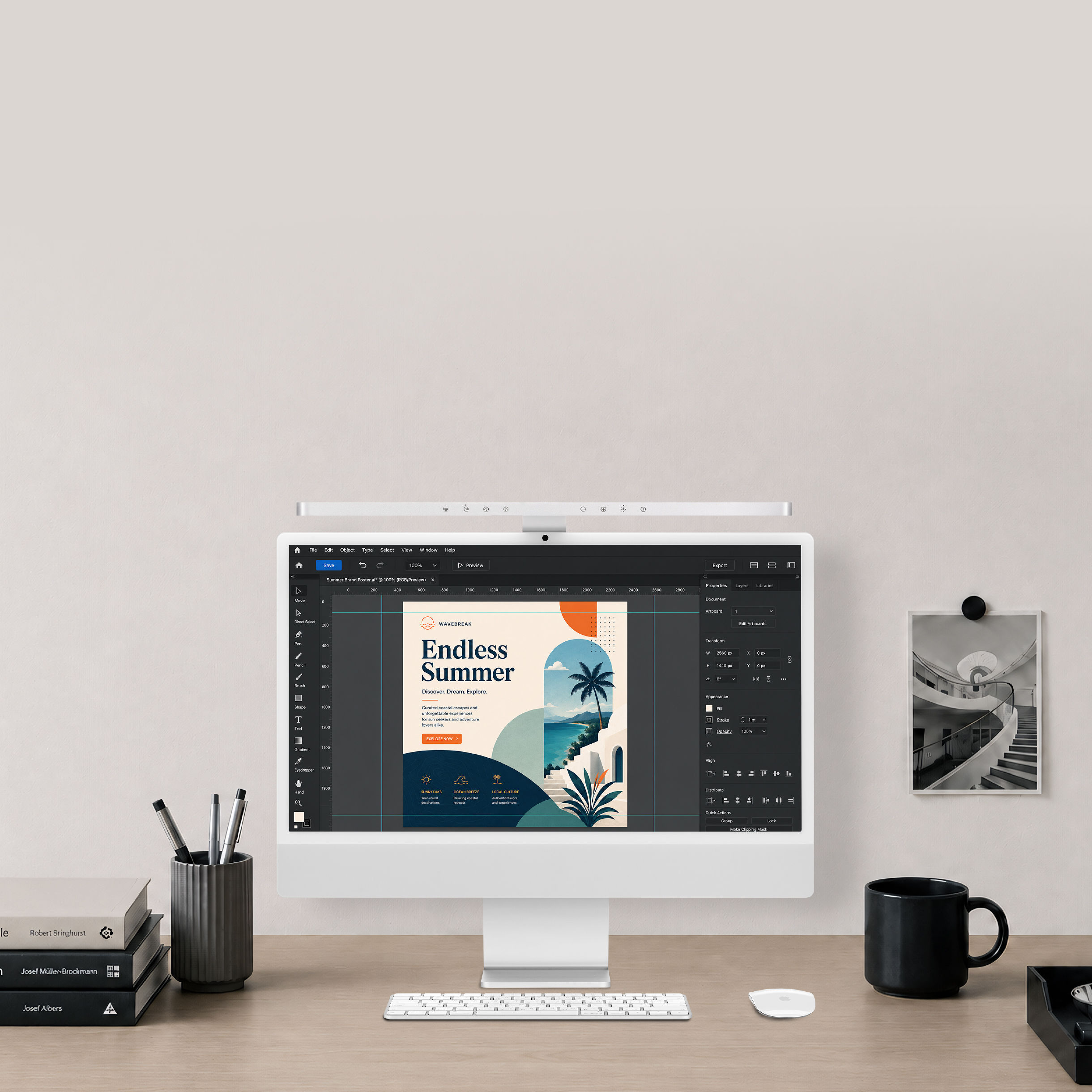 case banner