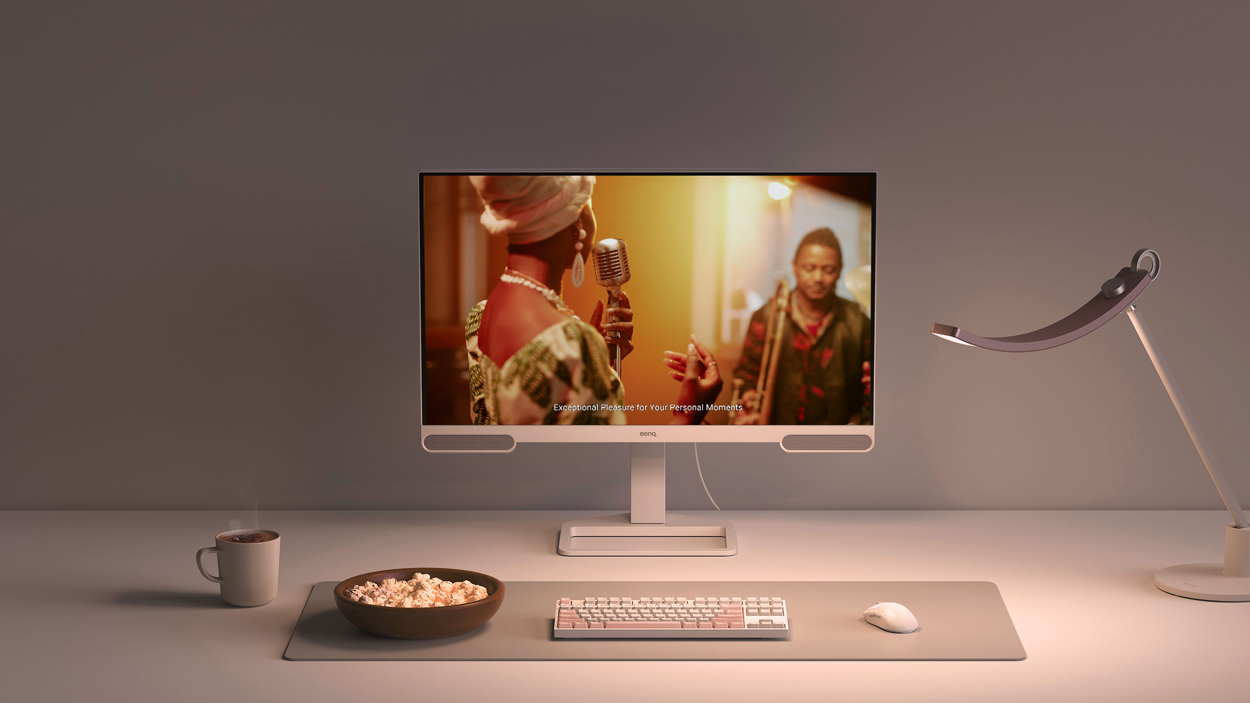 With BenQ EW2790U VIDEO Scenario, you can enjoy exquisite visuals and stereo sound, maintaining crystal-clear dialogue. It’s like having a home theater, fully satisfying your mind and senses.