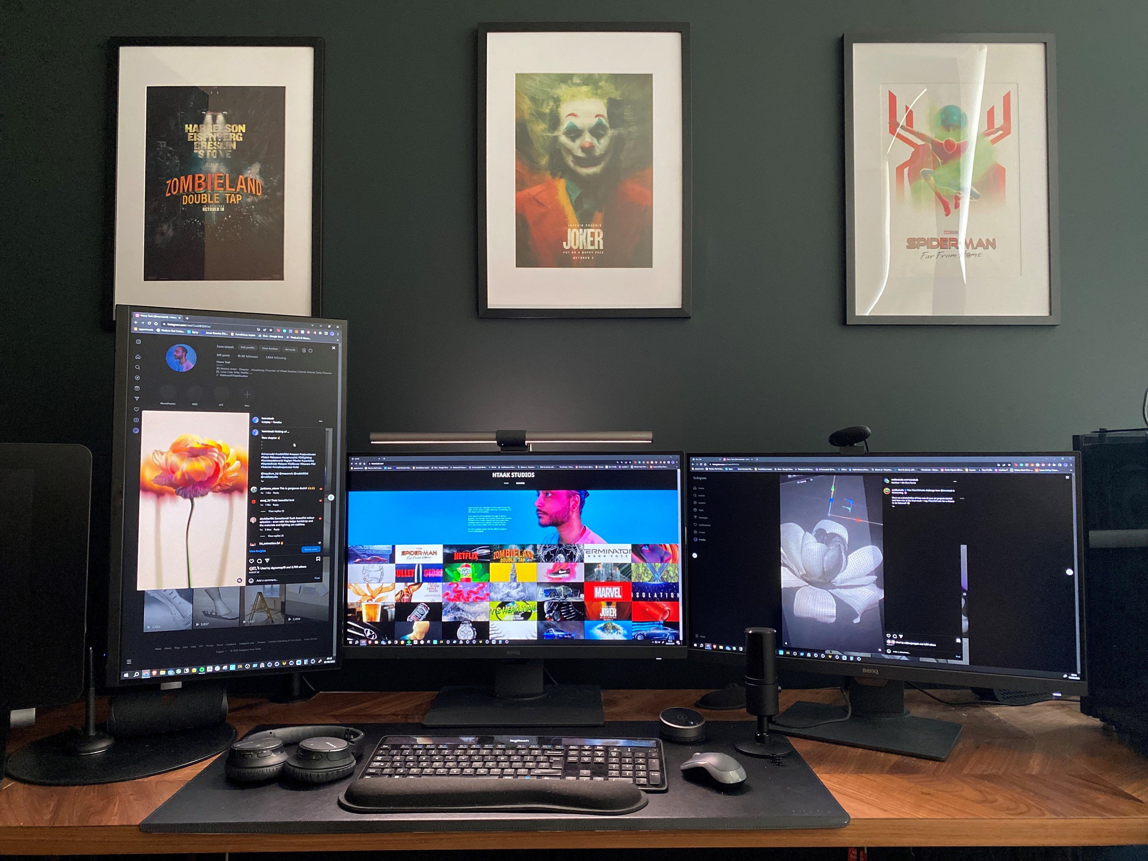 3D Motion Designer shares his experience and his review of BenQ ScreenBar Halo monitor light bar and e-Reading Desk Lamp.