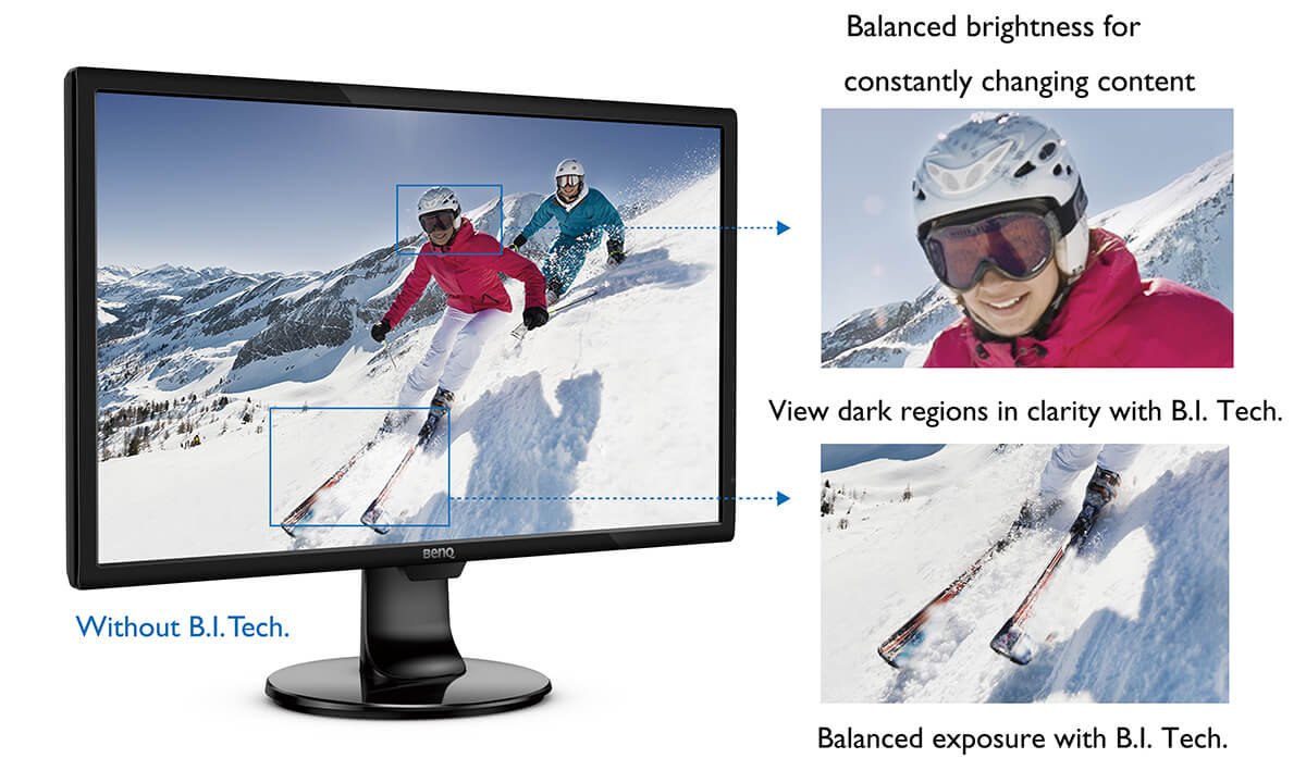 GL2460BH Stylish Monitor with Eye Care Technology
