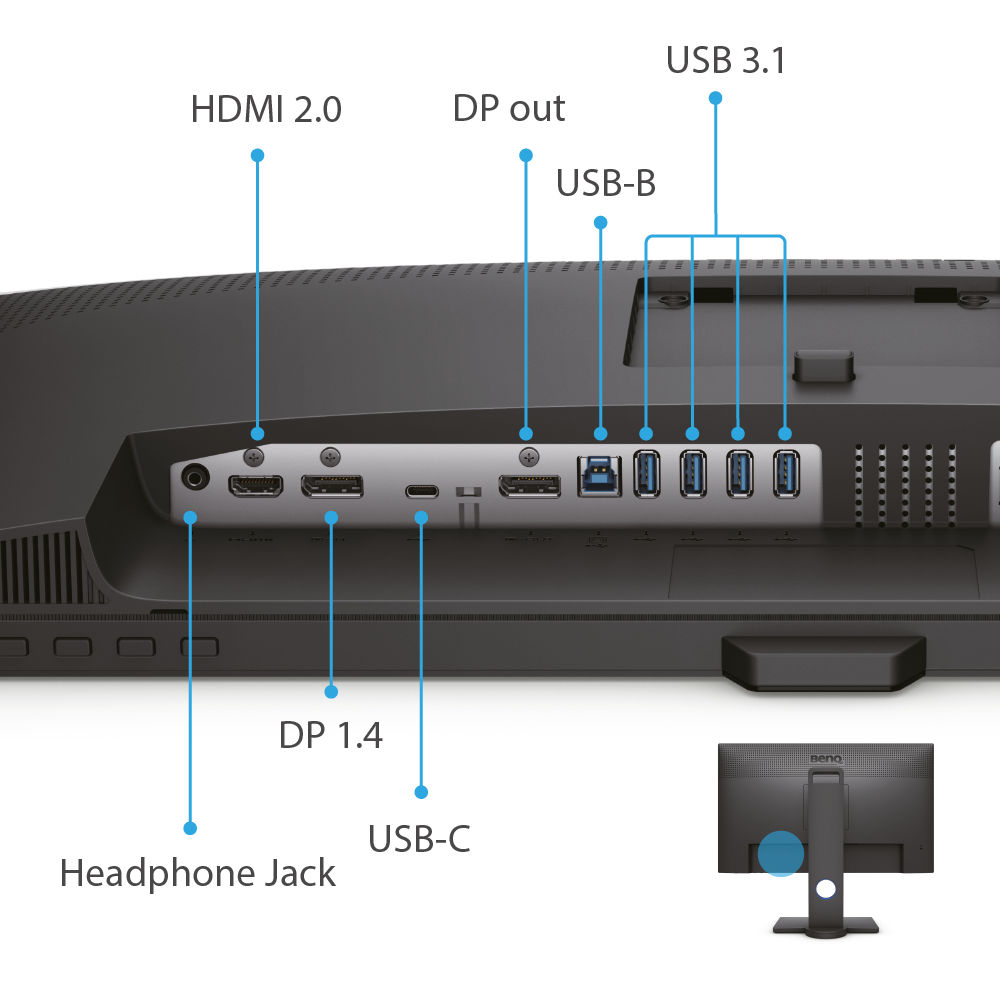 BENQ PD2705Q GRAY応答速度‎5ms