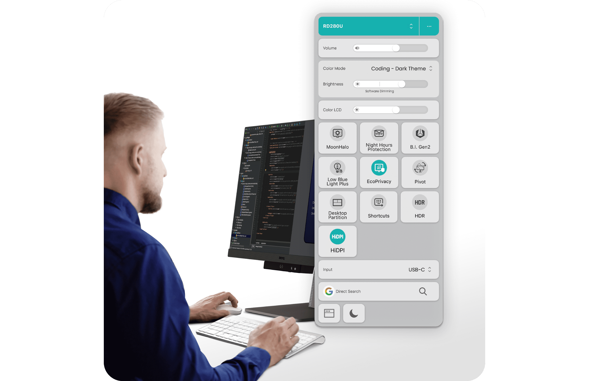 Display Pilot 2 simplifies workflows by providing support tools to make coding more convenient and flexible.