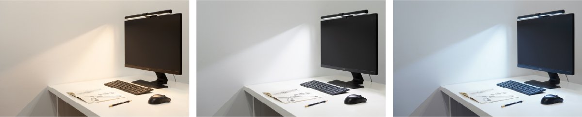 Computer-Schreibtischlampe mit anpassbarer Helligkeit