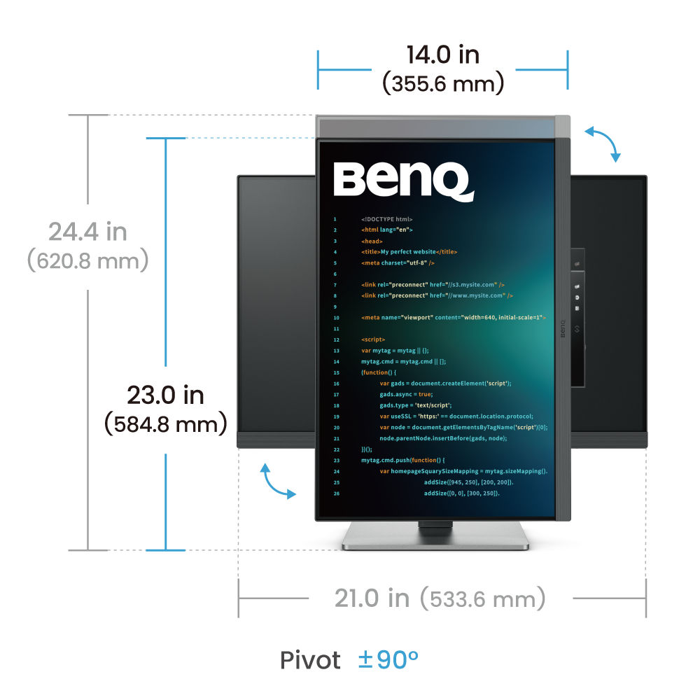 Amazon.co.jp: BenQ RD240Q 24インチ WQXGA プログラミング