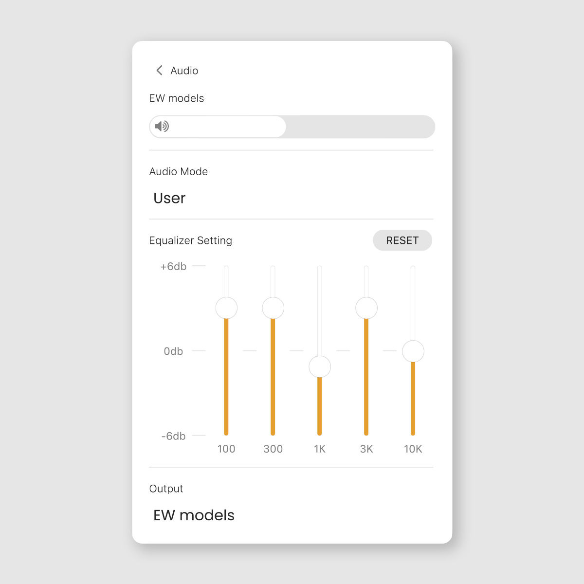 With the Display Pilot 2 on-screen monitor control, you can easily adjust the equalizer in User audio mode to suit your personal preferences, ensuring a tailored audio experience.