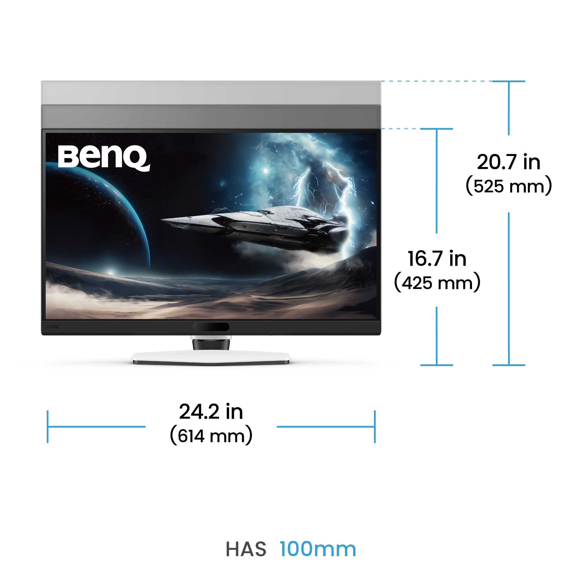 EX271QM｜27” 2K 320Hz BenQ MOBIUZ Gaming Monitor