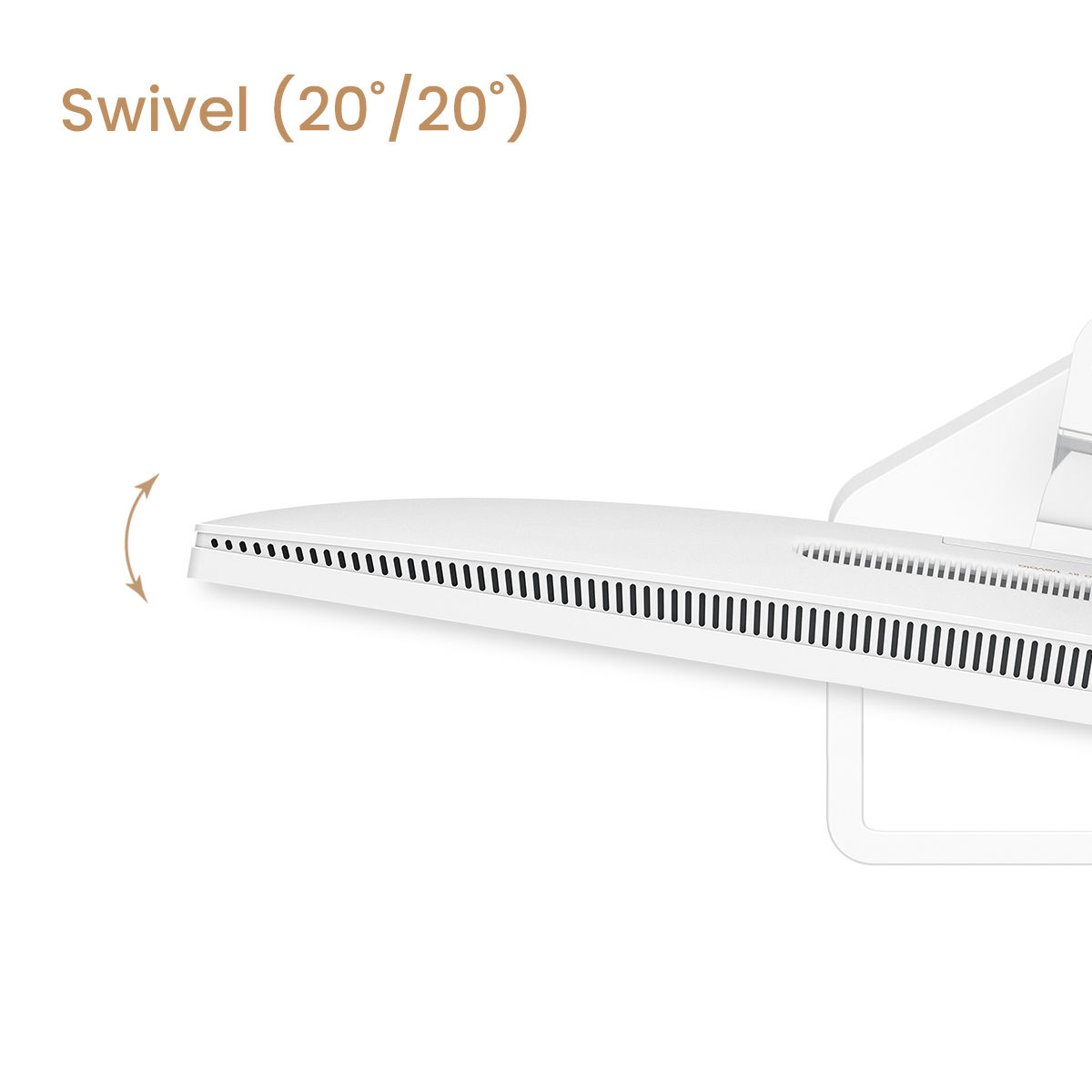 BenQ EW3290U allows you to be even more comfortable with its height adjustment stand, tilt, swivel, and pivot features.