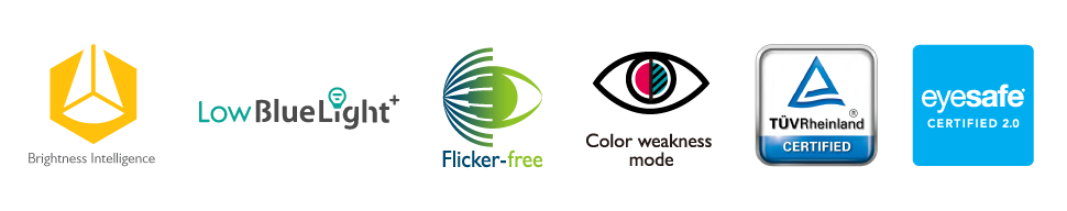 BenQ EW2790Q features a Low Blue Light panel designed to reduce eye strain, ensuring your personal moments remain uninterrupted. Experience unmatched eye comfort with our Brightness Intelligence Gen2, which dynamically adjusts screen brightness and color temperature based on ambient lighting. 