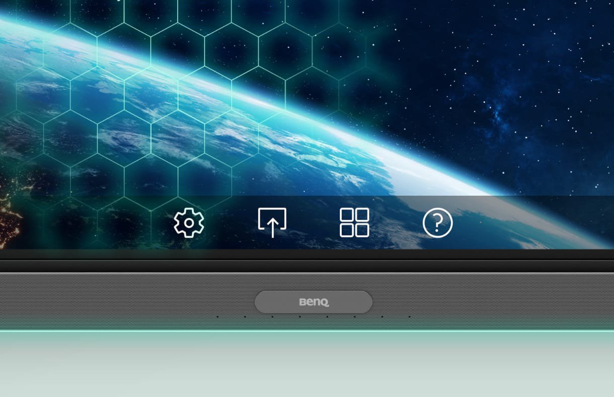 BenQ ClassroomCare-Bildschirm mit Keimschutz
