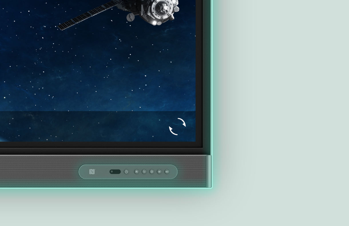 BenQ ClassroomCare germ-resistant Keypad cover and buttons