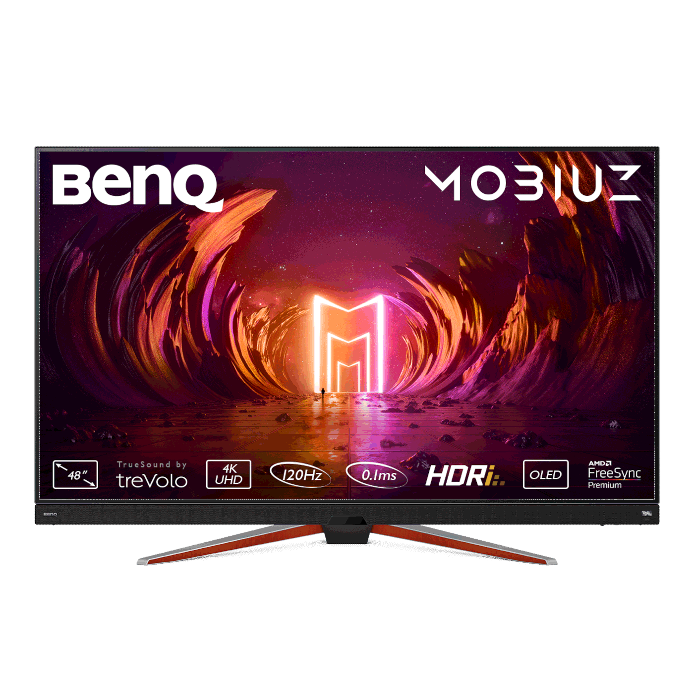 Moniteur gaming MOBIUZ EX480UZ, BenQ voit grand avec du 48 pouces 4K à 120  Hz - GinjFo