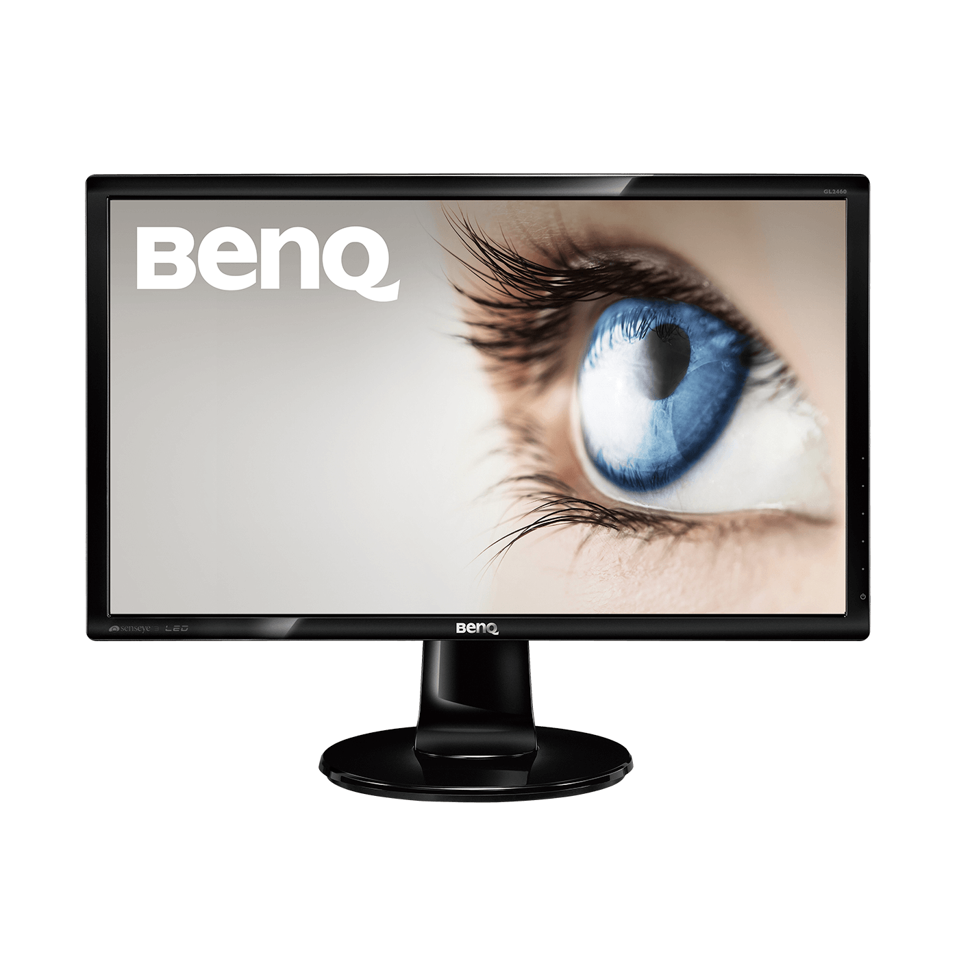 Benq GL2460-B Monitor, Stylish Monitor with Eye-care Technology, HD 1080p