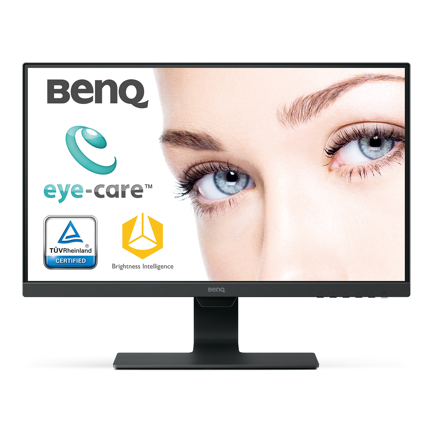 Monitor de computadora BenQ GW2480 IPS 1080P FHD de 24 pulgadas con  altavoces integrados, tecnología patentada de cuidado de los ojos, brillo