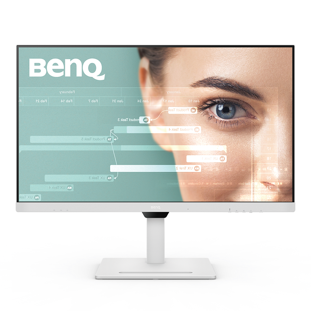 BenQ Écran IPS 1080p de 24 pouces, 75 Hz, technologie exclusive de soin des  yeux, cadres ultra minces, luminosité adaptative pour la qualité de