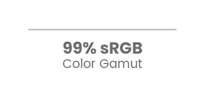 BenQ GW2791 comes with 99% sRGB color for greater color performance