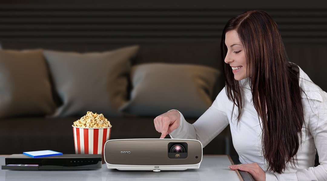 BenQ projector TK800M delivers a tactile home cinema ritual with real feeling.