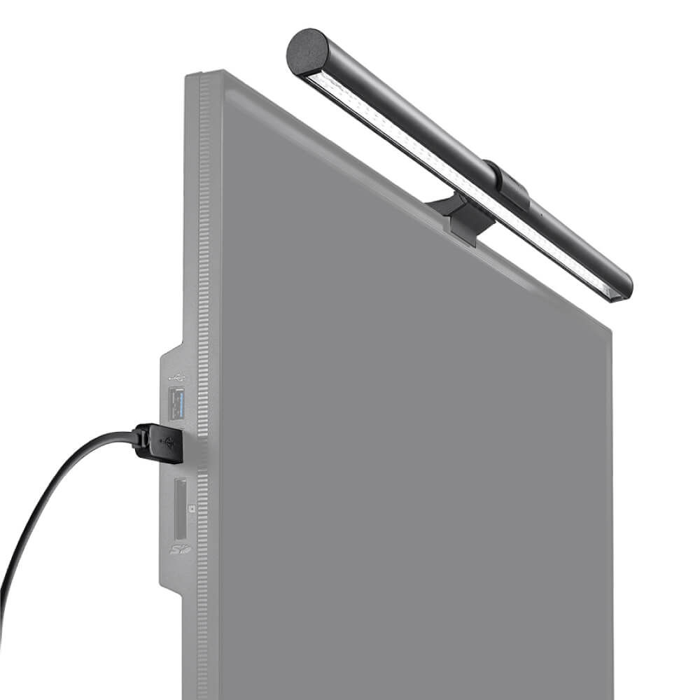 PC/タブレット PC周辺機器 ScreenBar Plus | e-Reading Lampモニター掛け式ライト | ベンキュー 