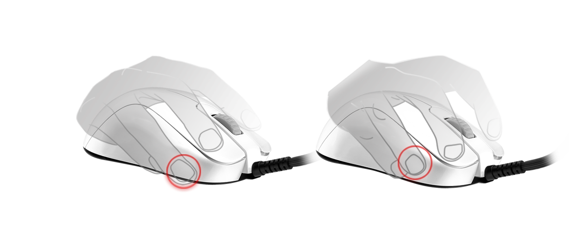 ZOWIE S2 WHITE V2 Symmetrical eSports Gaming Mouse | ZOWIE US