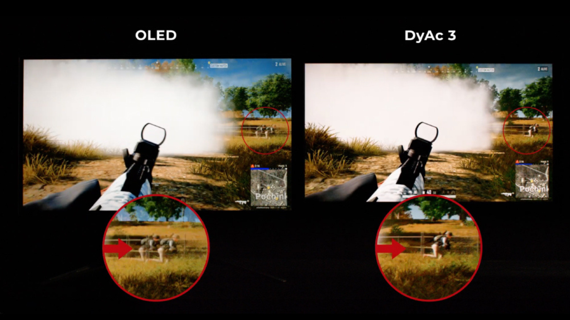 ZOWIE DyAc provide better performance than OLED