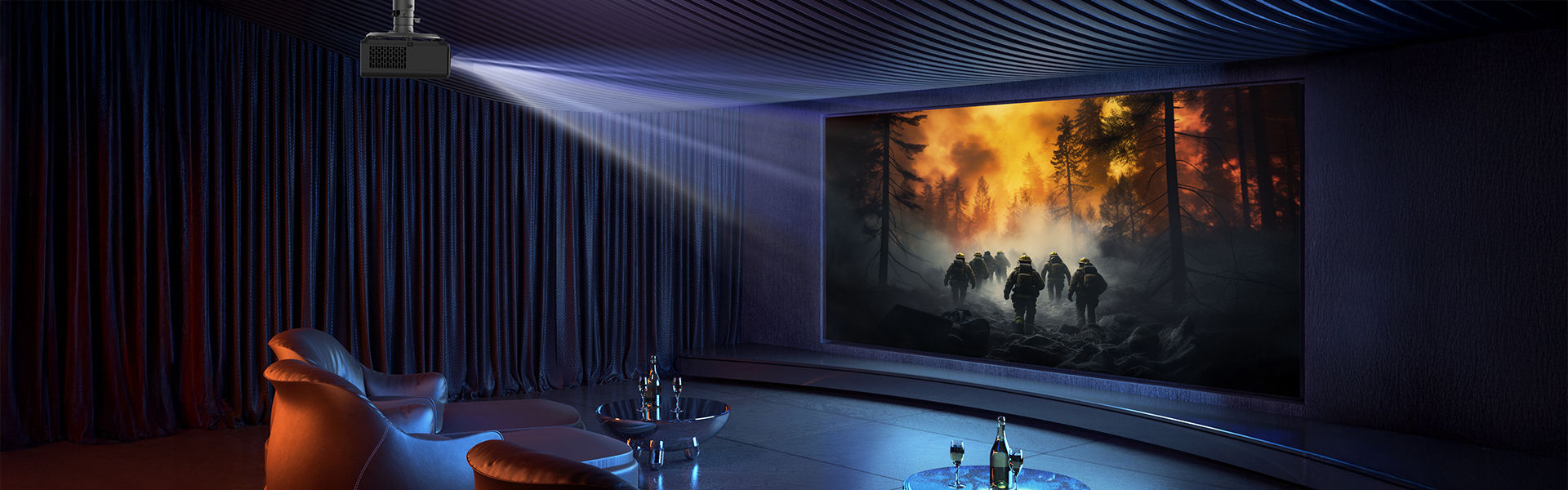 BenQ AK700ST laser short throw golf projector