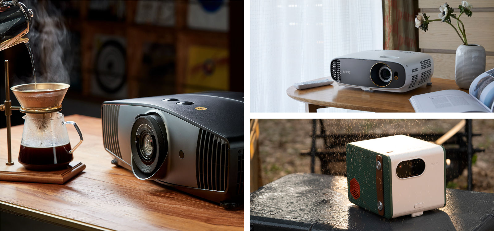 Place BenQ projector anywhere to transform that space