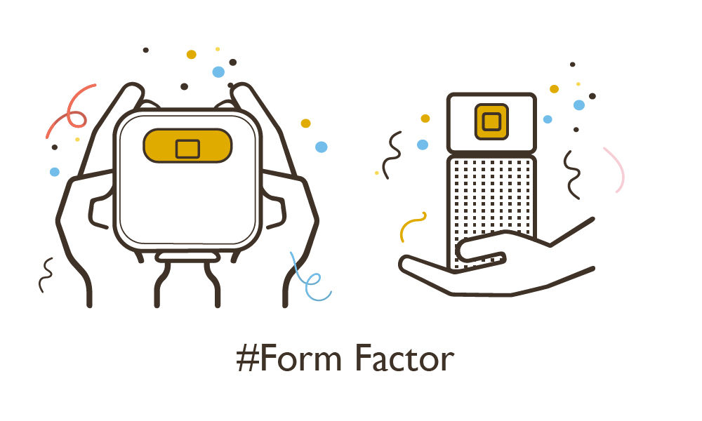 infographic of how to choose the right portable projector: size and portability