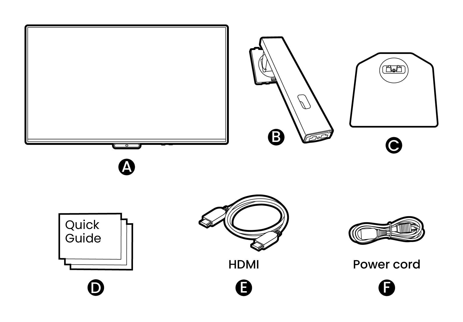 Illustration of package contents