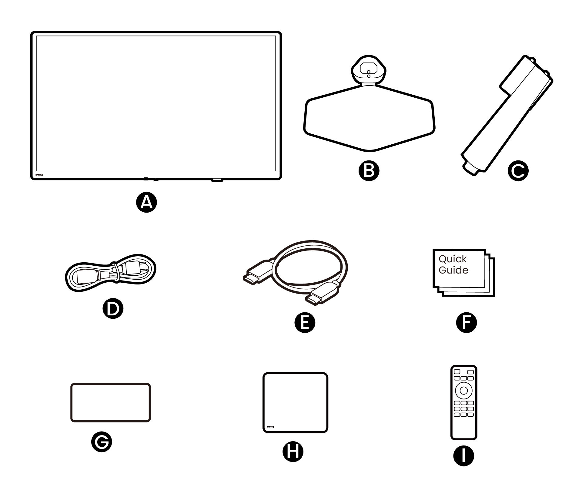 Illustration of package contents