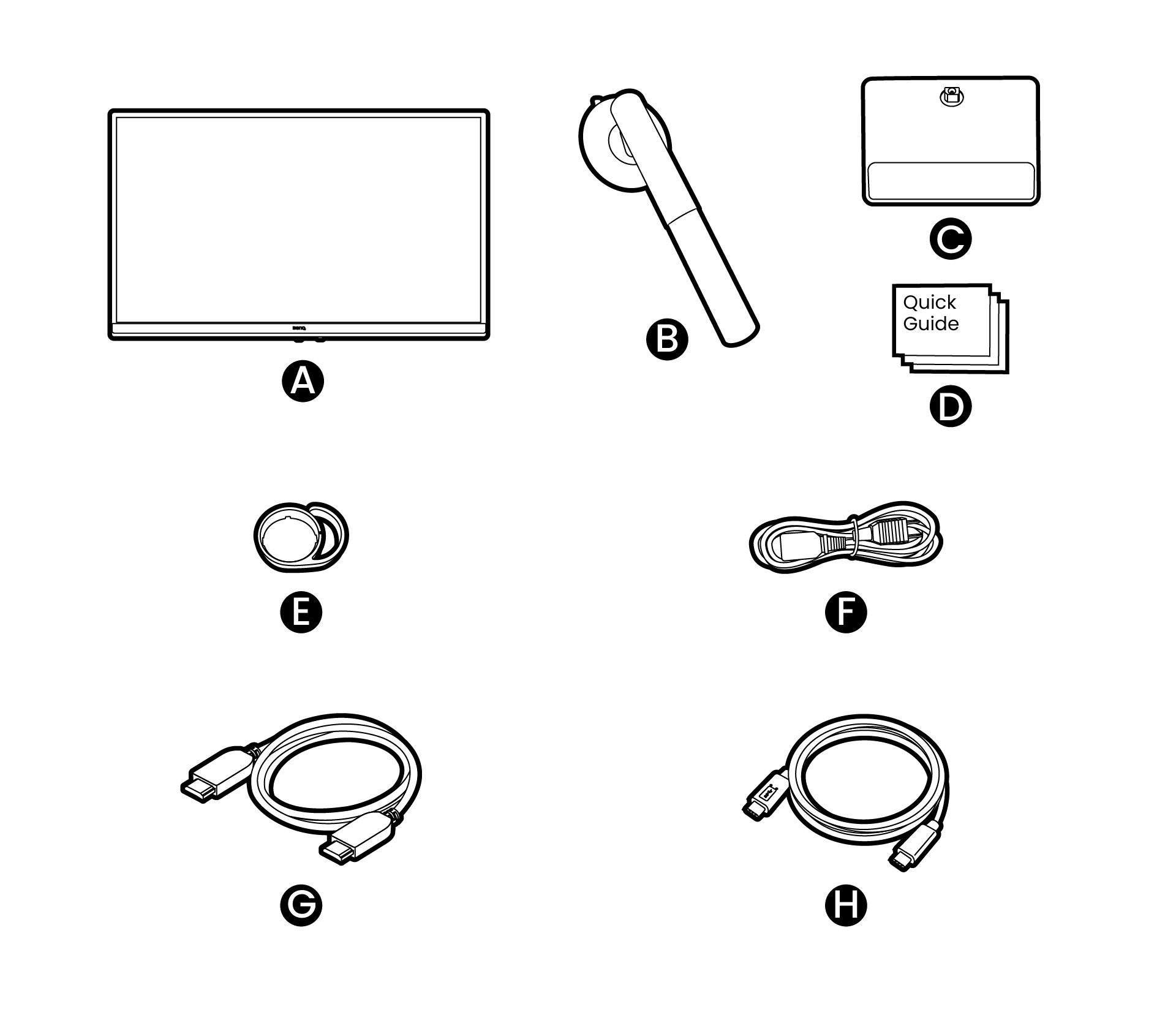 Illustration of package contents