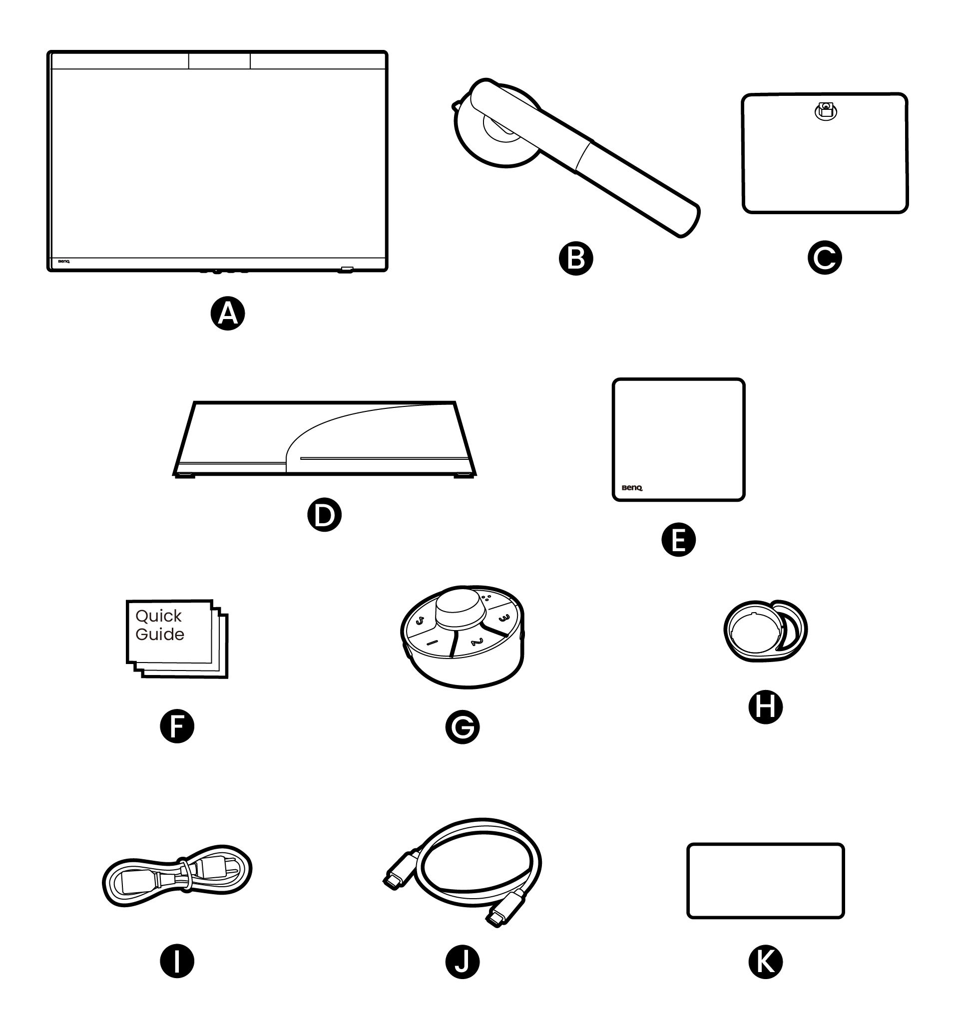 Illustration of package contents