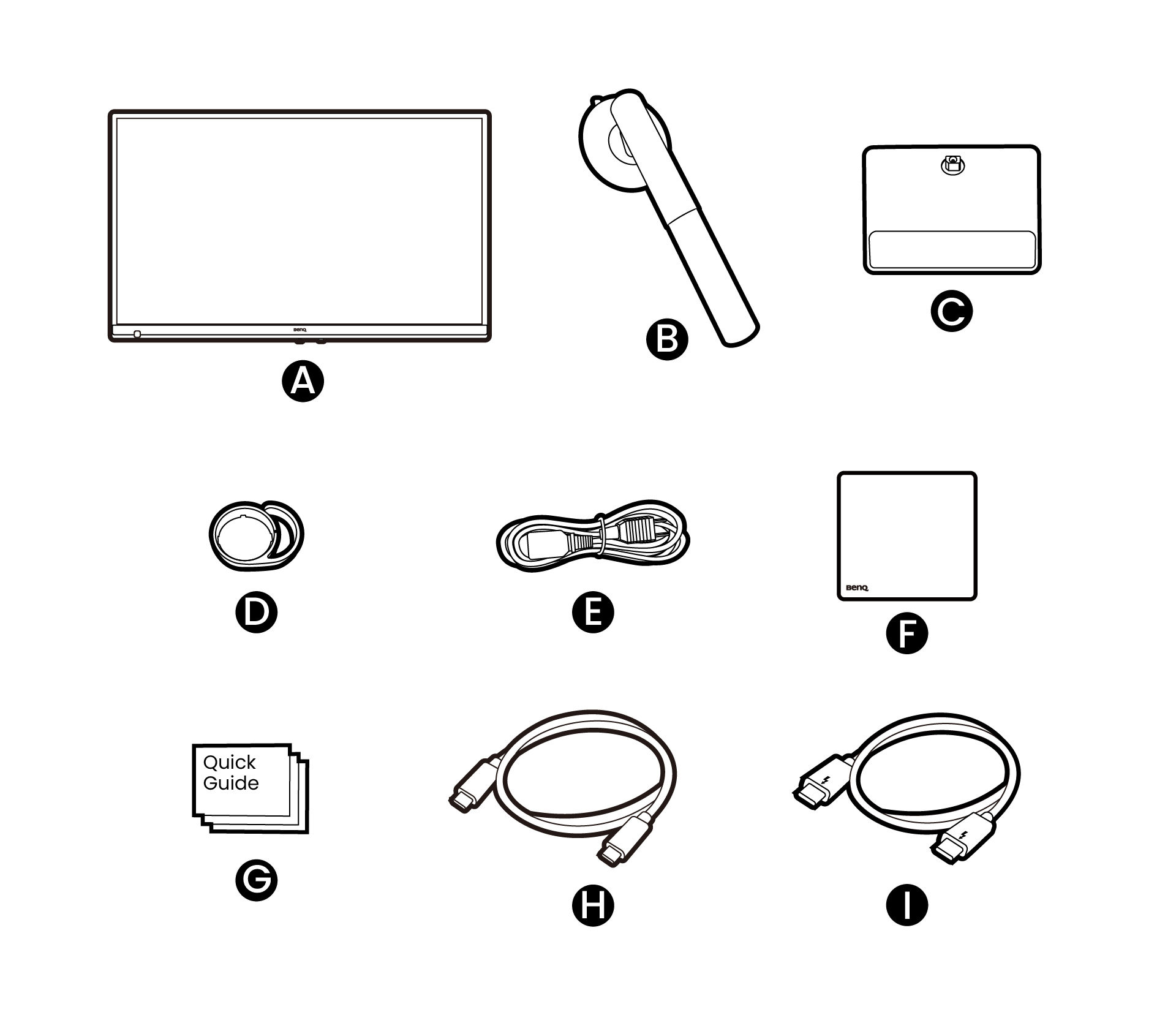 Illustration of package contents