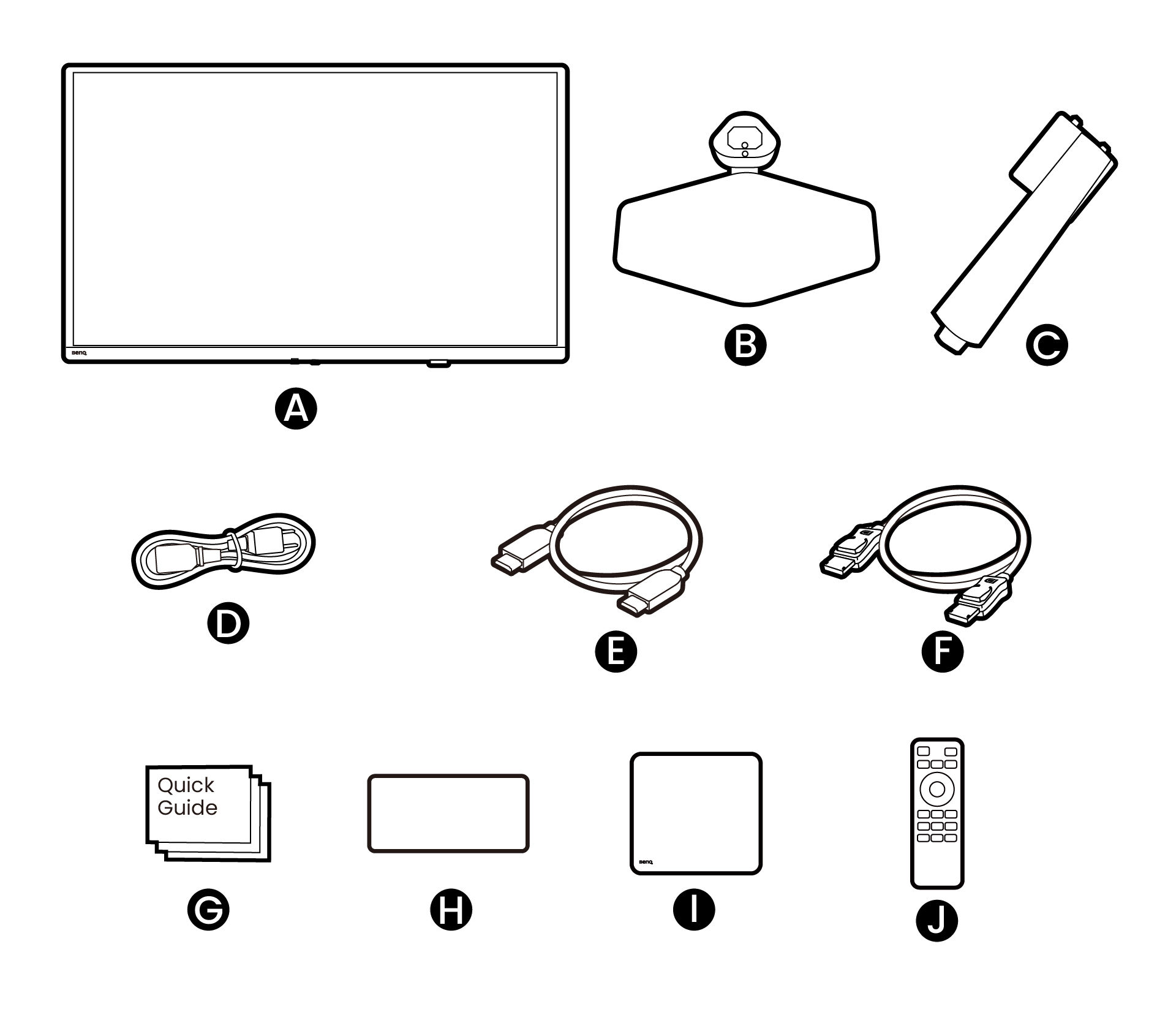 Illustration of package contents