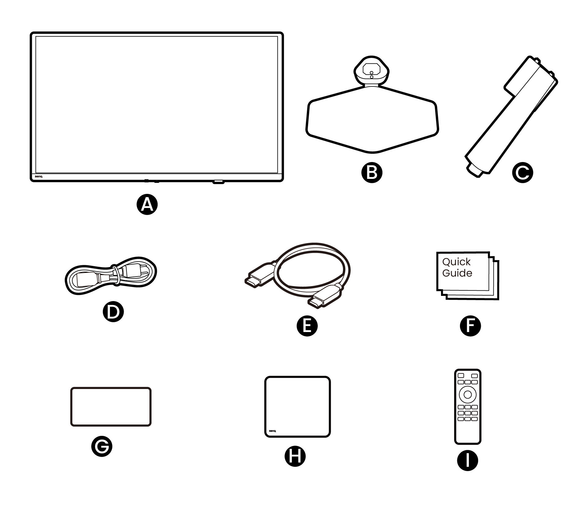 Illustration of package contents