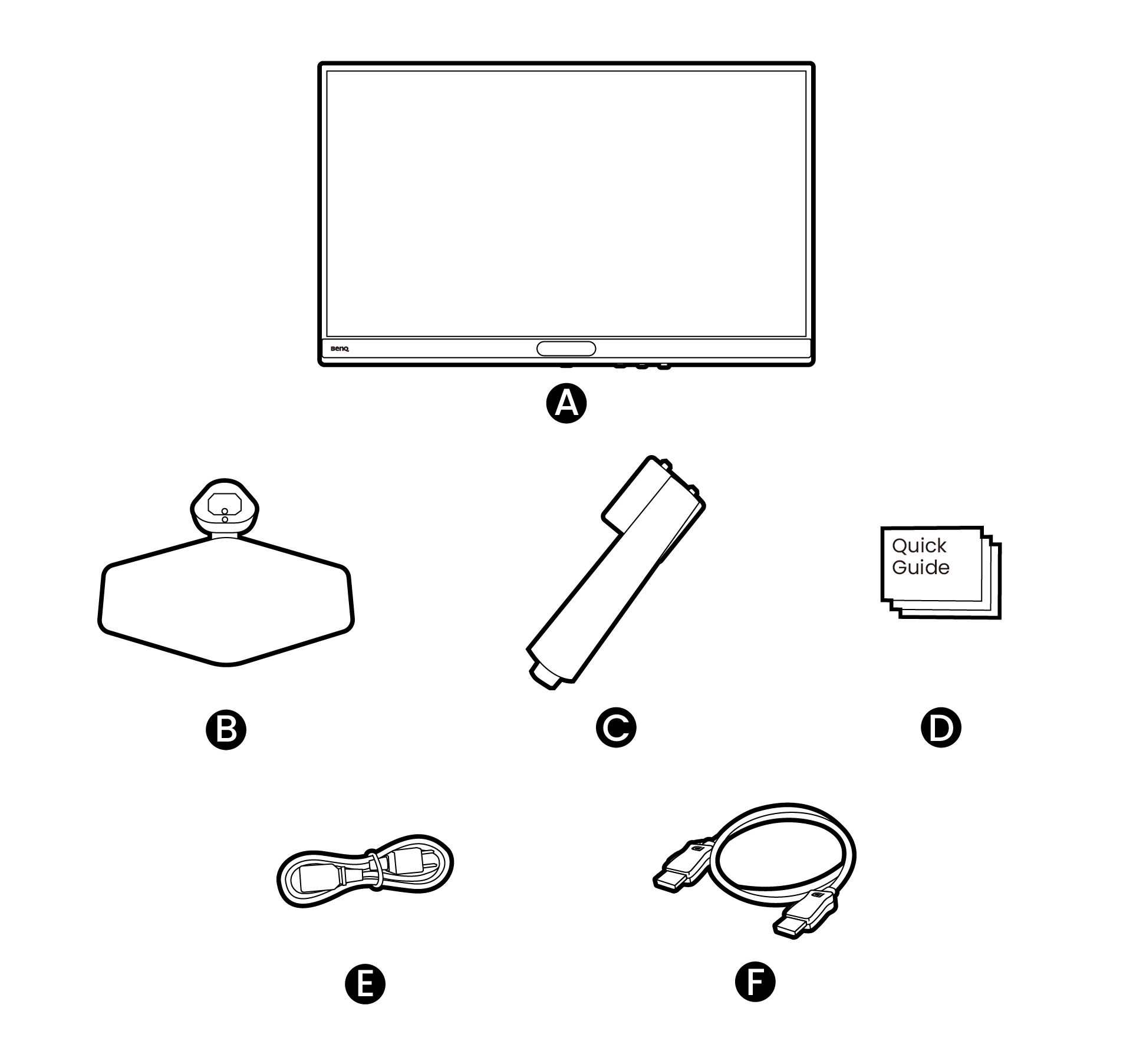 Illustration of package contents