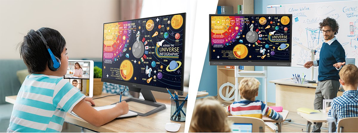 The ideal educational display solution for blended learning