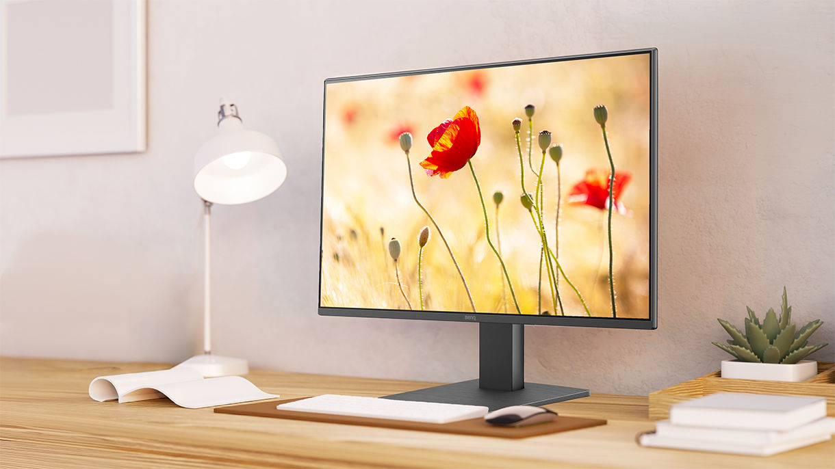 BenQ GW2491 có thiết kế viền siêu mỏng 4 cạnh, giúp bạn tập trung tốt hơn vào công việc.